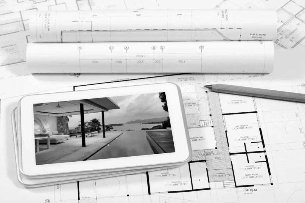 swimming pool web design plan in Tampa