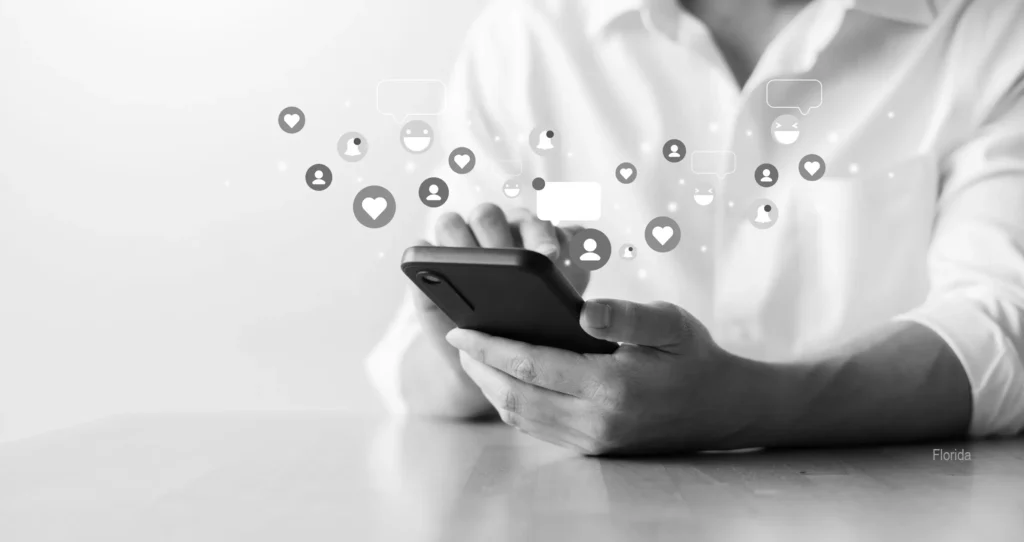 checking social media likes status Florida